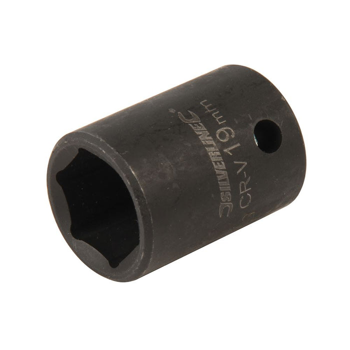 Impact Socket 1/2" Drive 6pt Metric