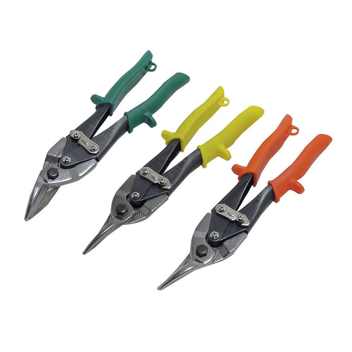 Aviation Tin Snips Set 3pce - 240mm