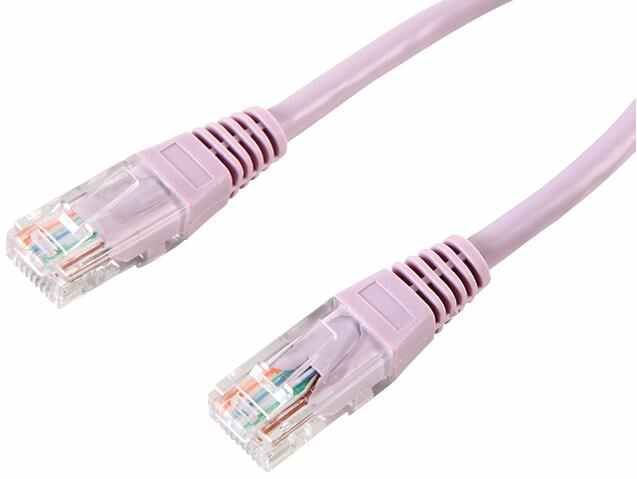 0.5m Violet Cat5e Ethernet Patch Lead