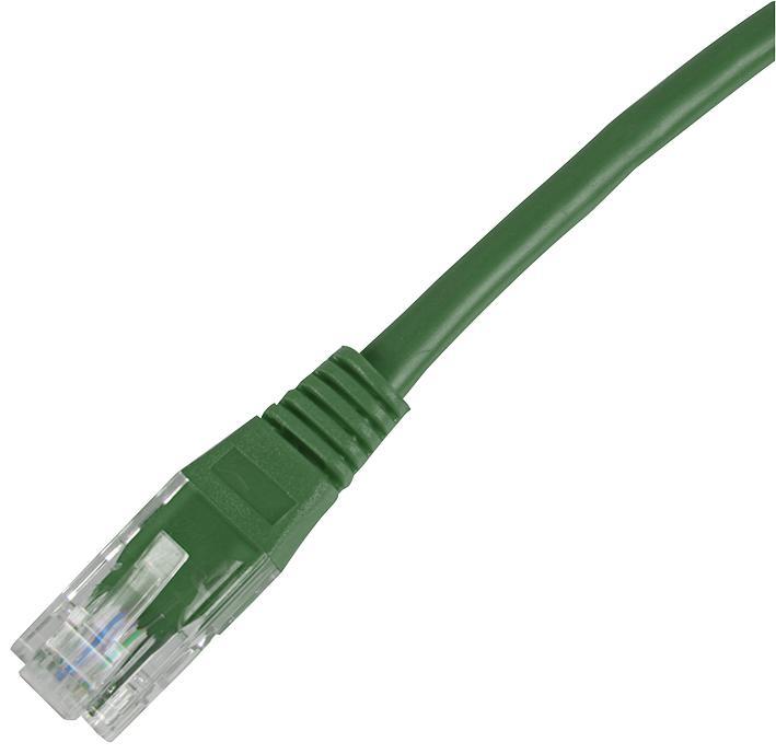 10m Green Cat5e UTP Ethernet Patch Lead