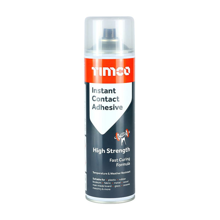 Instant Contact Adhesive - Spray (Size 500ml - 1 Each)