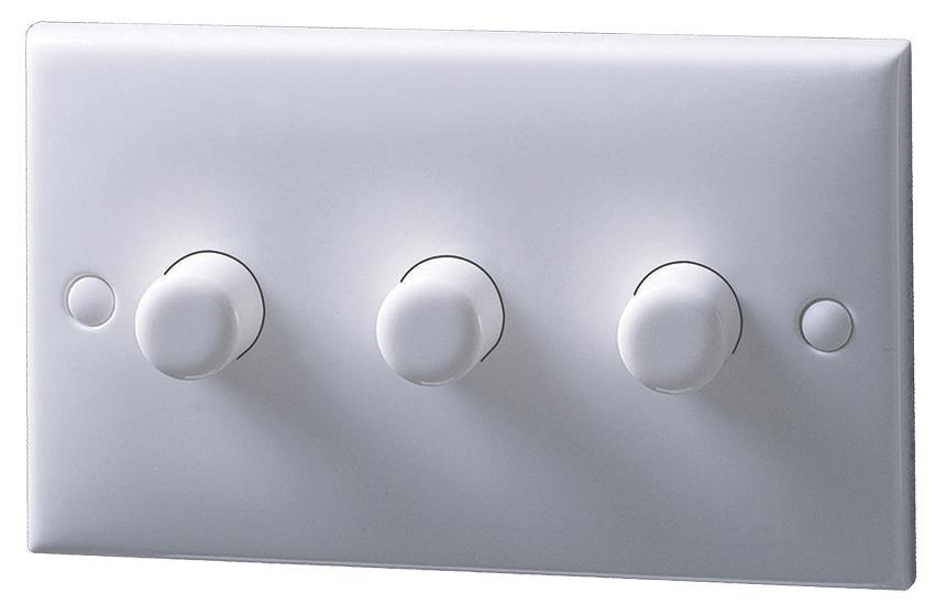 Rotary & Push LED Dimmer Light Switch