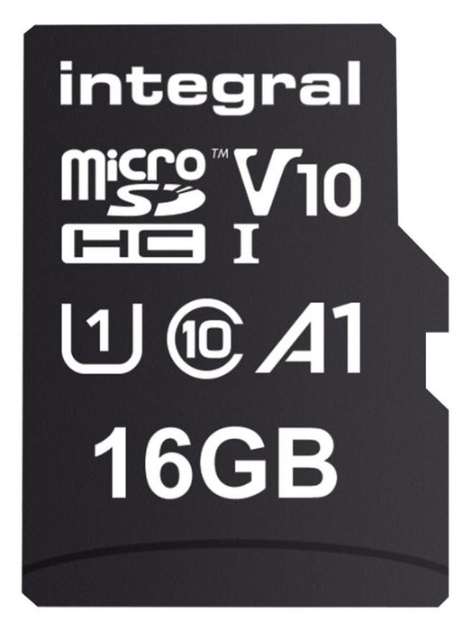 MicroSDHC UHS U1 V10 Memory Card 100MB/s, 16GB