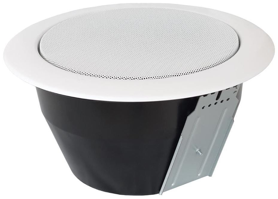 6W Dual Cone 6.5" Ceiling Speaker 70/100V/8R, IP21, EN54-24