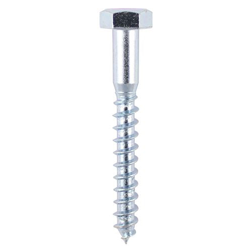 Hex Coach Screws - Use on Timber/Wood, Ironmongery, Masonry