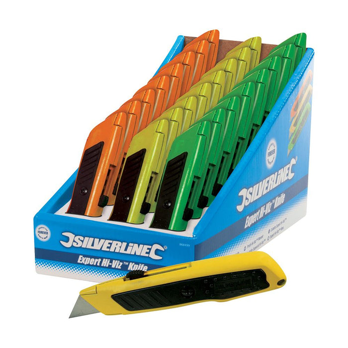 Expert Hi-Vis Knife Display Box 24pce - 24pce