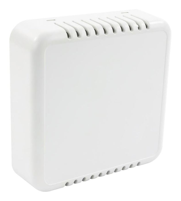 White ABS Room Sensor Vented Enclosure - 86x86x25.5mm