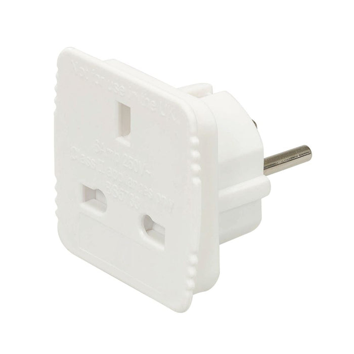 UK to EU Travel Adaptor 230V - 13A - 230V