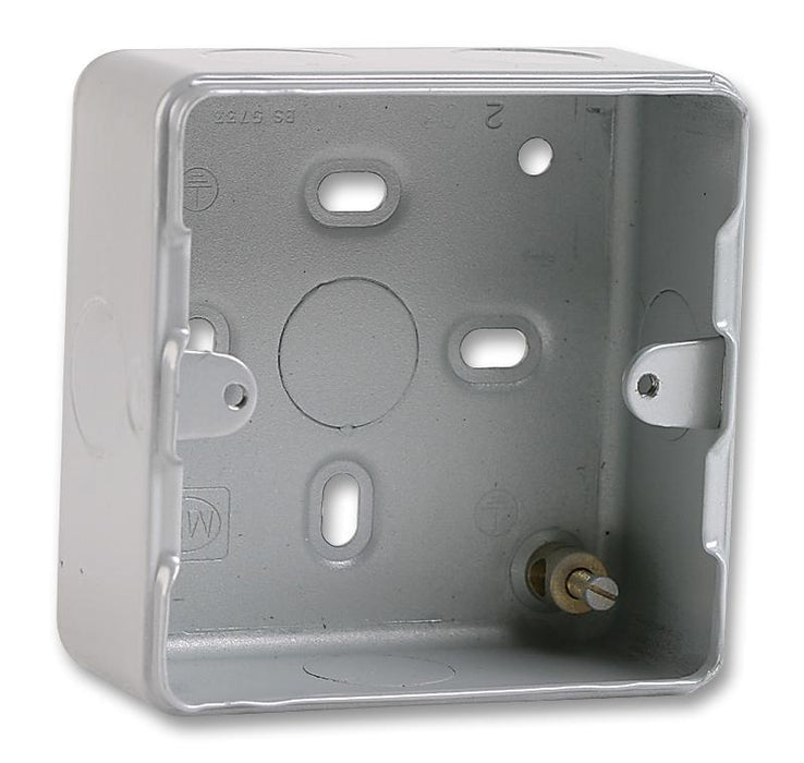 Grid Plus Metalclad 1 Gang Surface Box