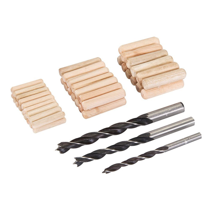 Dowel & Bit Set 47pce - 6, 8 & 10mm