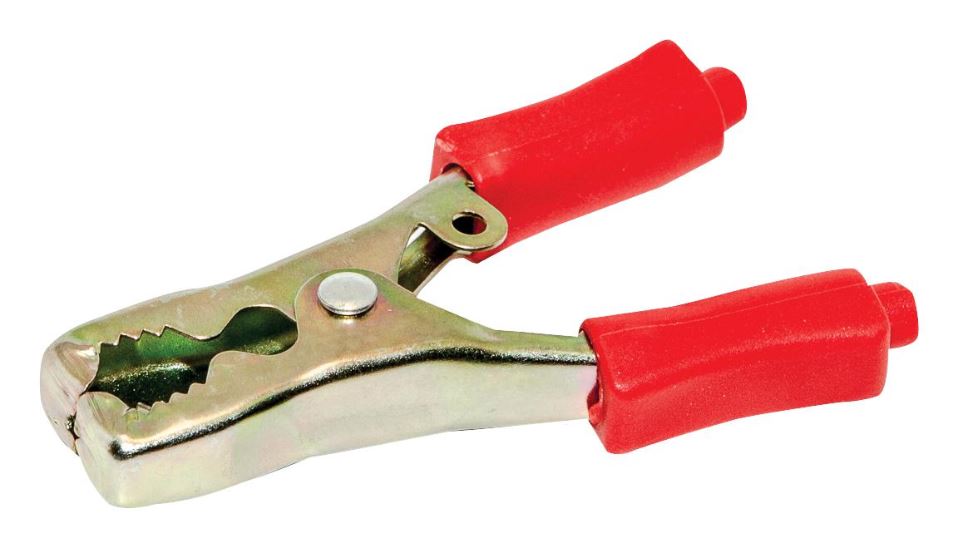 Miniature Battery Clip, 40A, Red