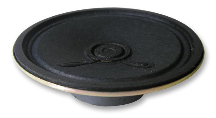 2.5" Miniature Speaker, 0.3W RMS 64 Ohm