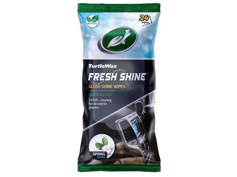 Fresh Shine Gloss Wipes, Spring Fresh (Pack of 24)