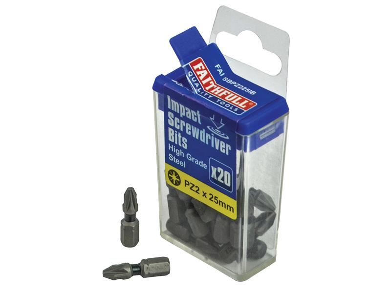 Impact Screwdriver Bits, Pozidriv