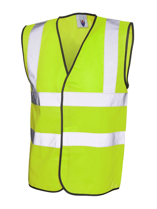 Unisex Sleeveless Safety Waist Coat - 100% Polyester