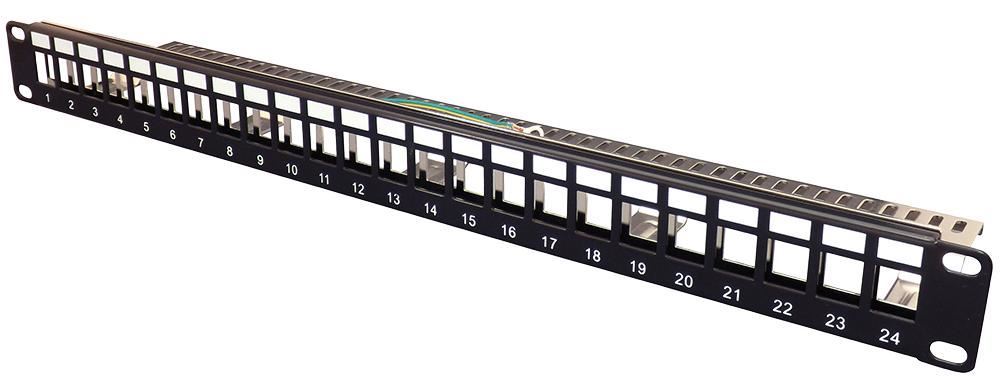 TUK - 24-Port Unpopulated Contractor Keystone Panel