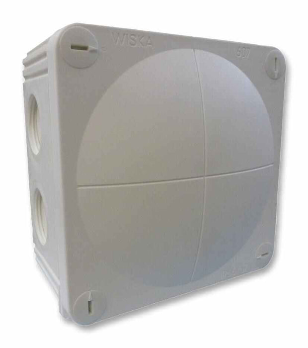 Combi 607/5/W Polypropylene IP66/67 Junction Box White 110 x 110 x 66mm