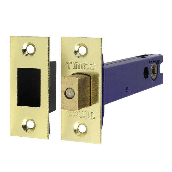 Architectural Tubular Deadbolt - Electro Brass & Satin Nickel (Size 129 case / 108 backset - 1 Each)