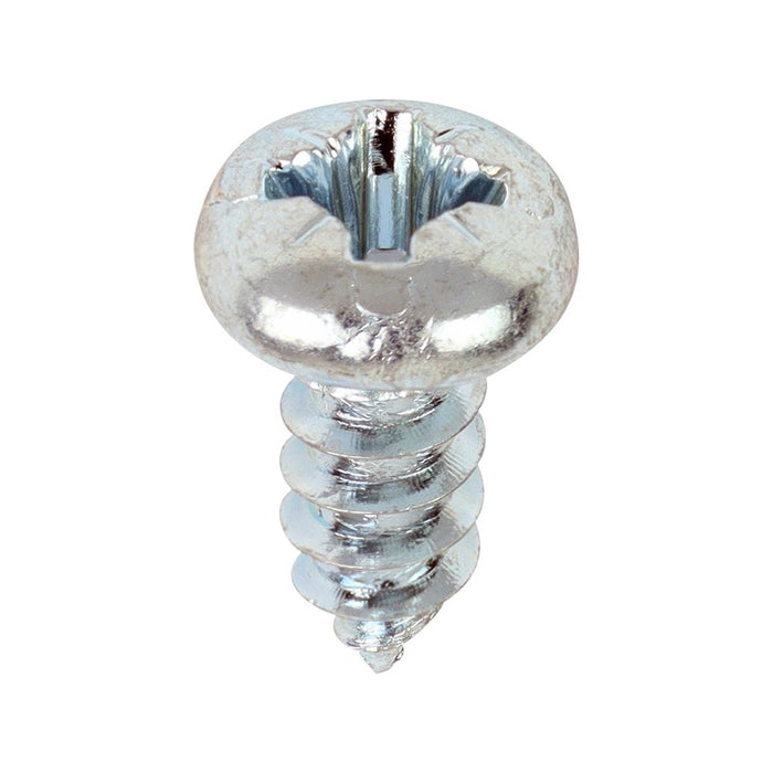 Self-Tapping Clamping Screws - PZ2 - Pan - Zinc - Use for Metal