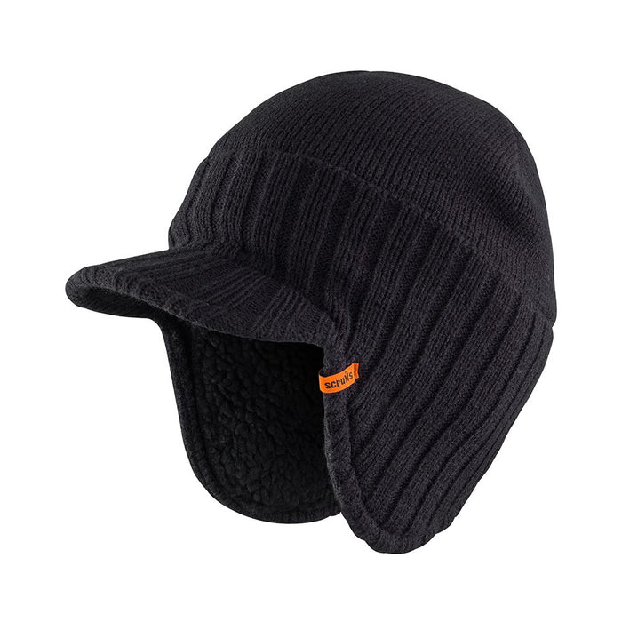 Trade Peaked Beanie - Black