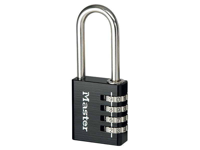 Black Finish Combination Padlock