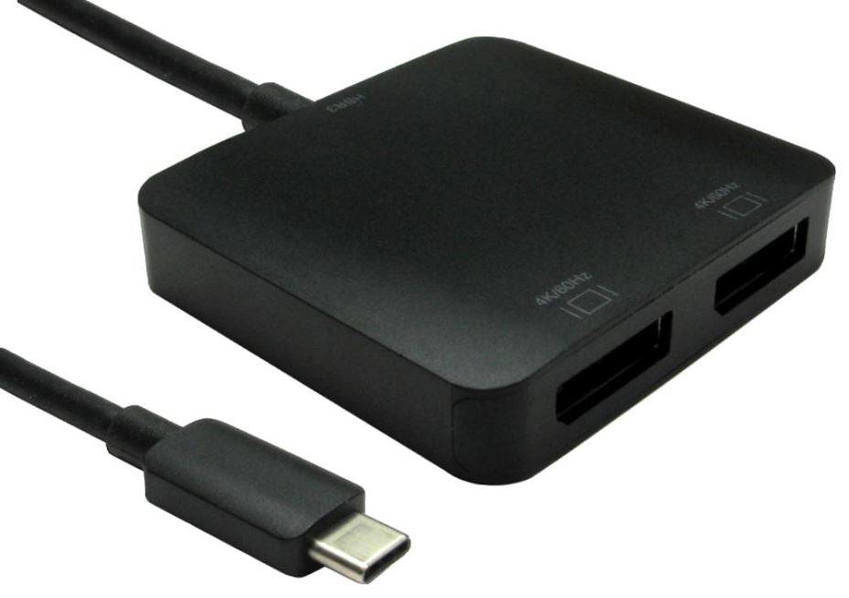 USB-C to Dual Adaptor, 4K UHD 60Hz