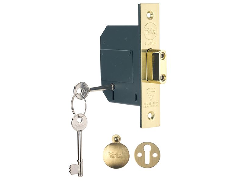 Hi-Security BS 5 Lever Mortice Deadlock