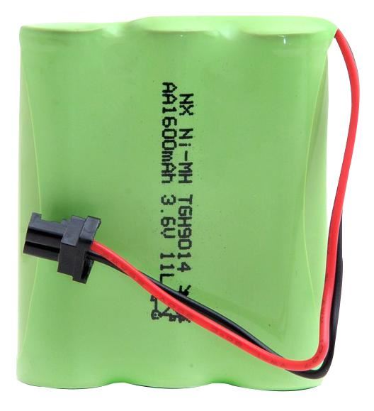3.6V 1.6Ah NiMH Cordless Phone Battery