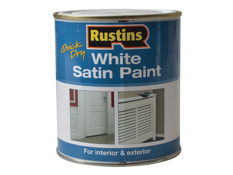 Quick Dry White Satin Paint