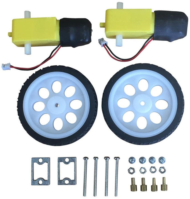 4 Wheel Drive Pack for Pi2Go Mk2
