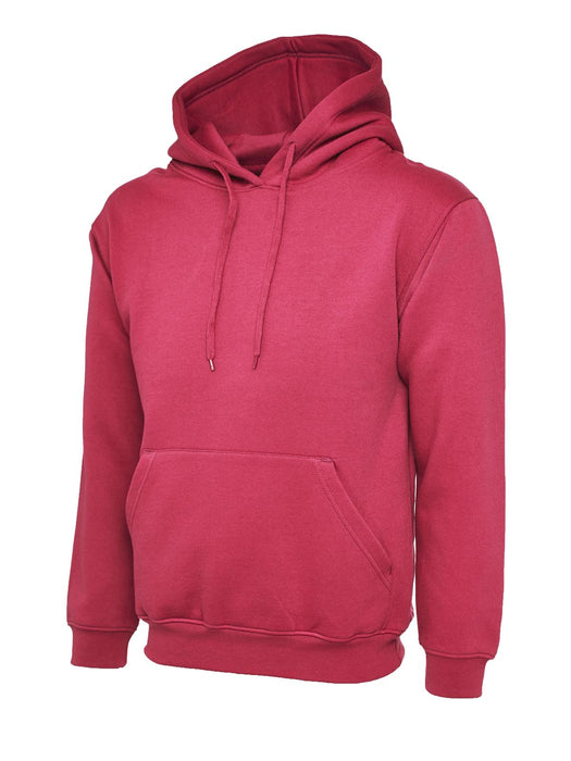 Unisex Classic Hooded Sweatshirt/Jumper - 50% Polyester 50% Cotton