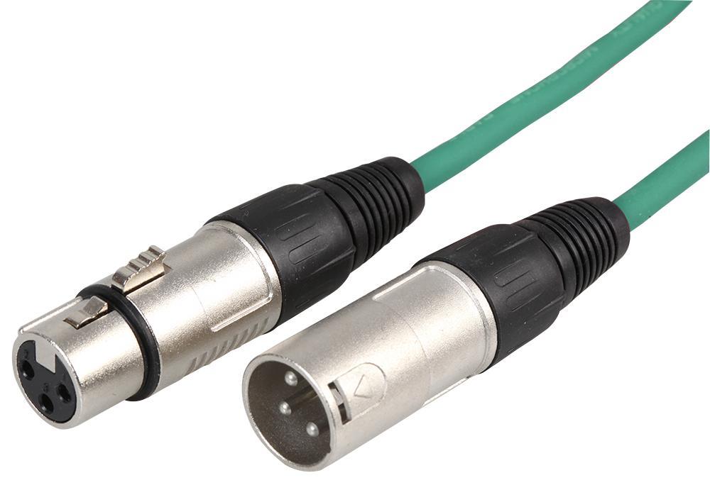 3 Pin XLR Male to Female Microphone Lead