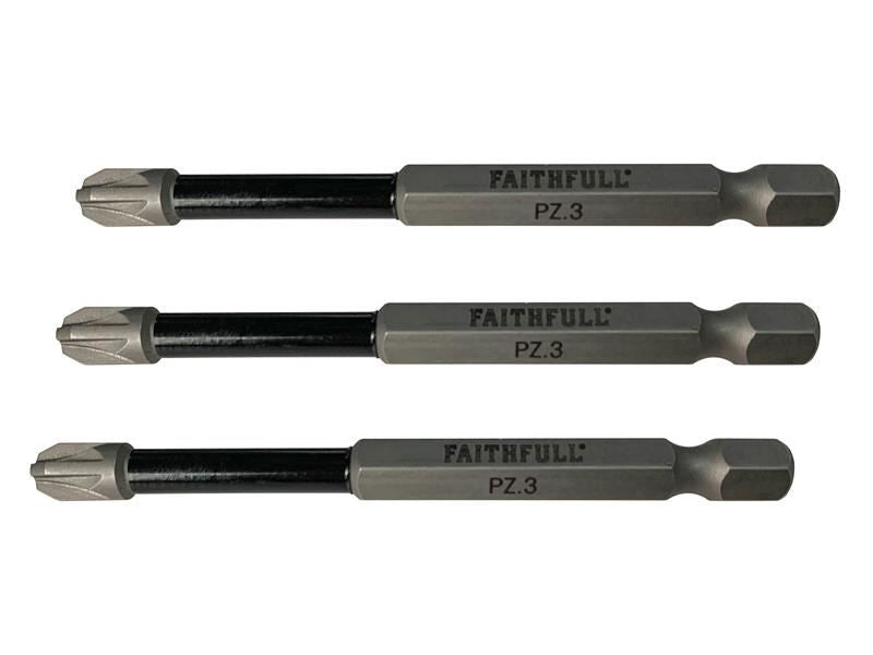 Impact Screwdriver Bits, Pozidriv