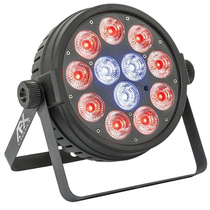 144W LED Par Can Dual Control RGBW with IR & Bracket