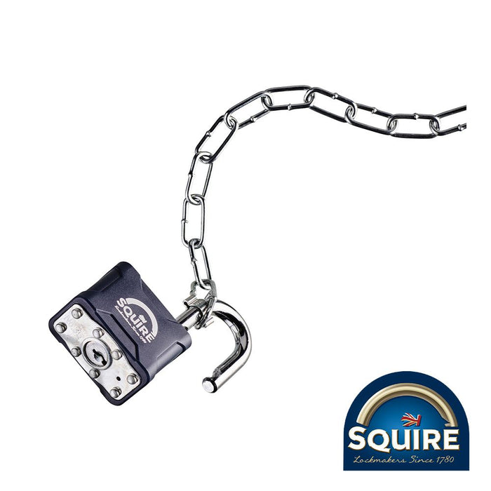 Stronglock Laminated Padlock & Chain - 35C (Size 40mm - 2 Pieces)