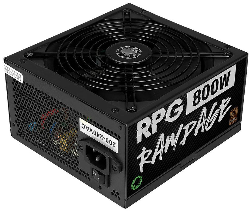 RPG 800W Rampage APFC PSU, 80+ Bronze