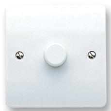 1-Gang, 1-Way Dimmer Light Switch, 86x86 (WxH)