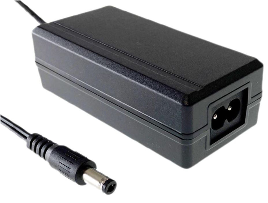 12V, 2A, 24W, Desktop Power Supply (Level VI), IEC C8 (Fig 8), 2.1mm Plug