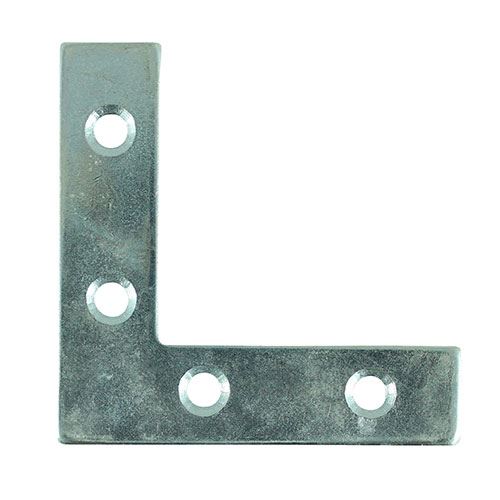 Corner Plate - BZP