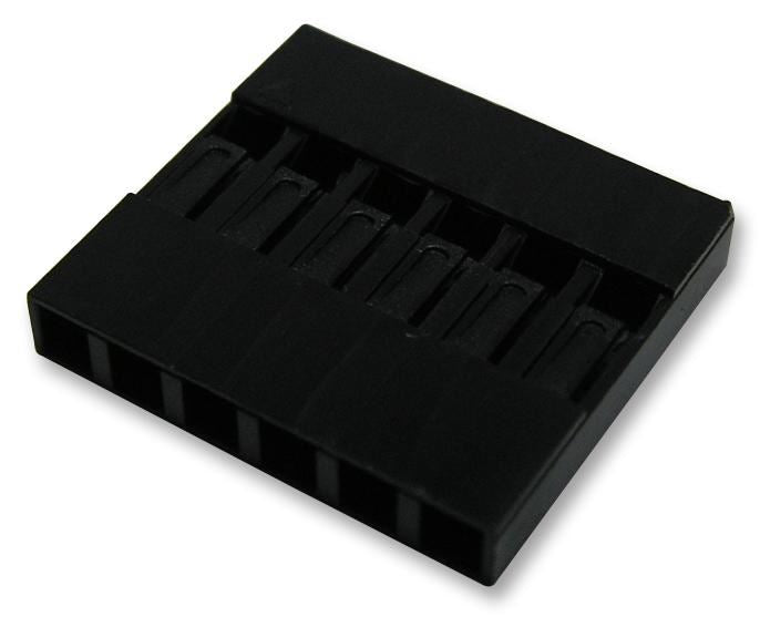 0.1" Terminal Housing, 6 Way, 10 Pack