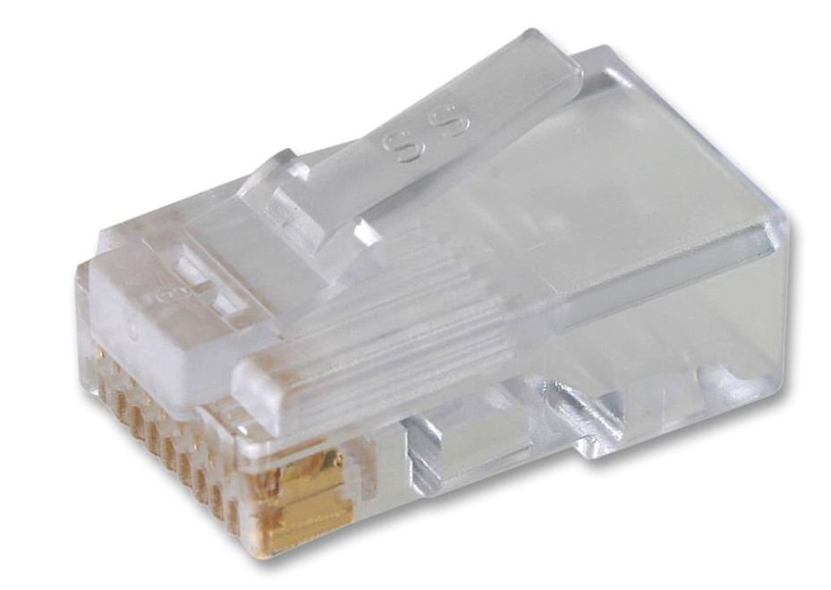 Plug, RJ48, 10 Way, 5 Pack — StampyTools