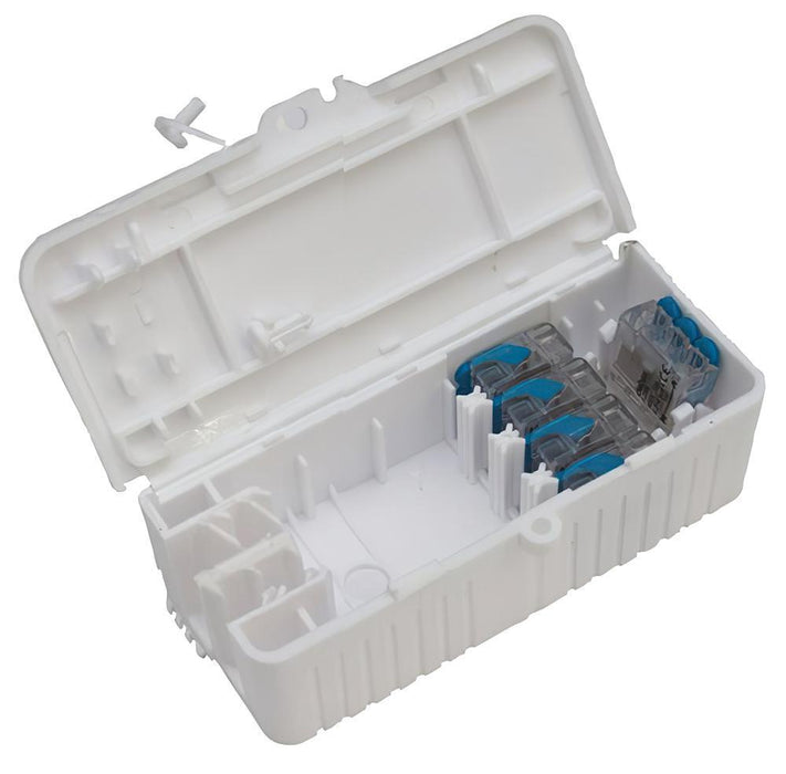 5-Pole Junction Box with Screwless Terminals