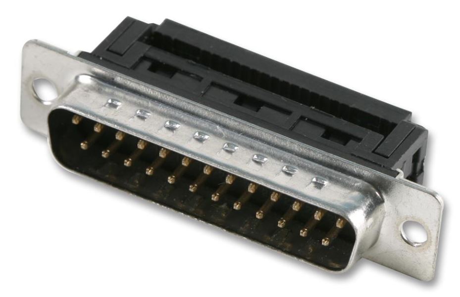 25 Pin Unthreaded IDC D Sub