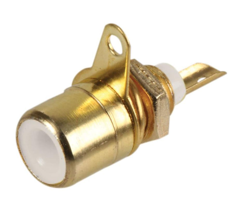 Gold Plated RCA Phono Sockets, Pack of 10