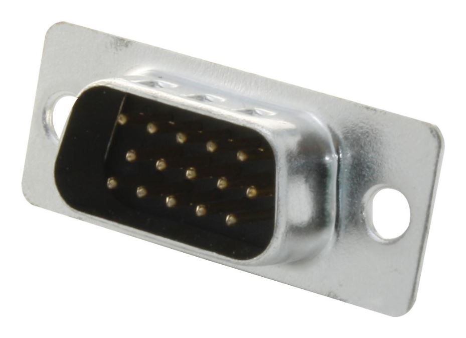 15 Pin D-Sub Plug