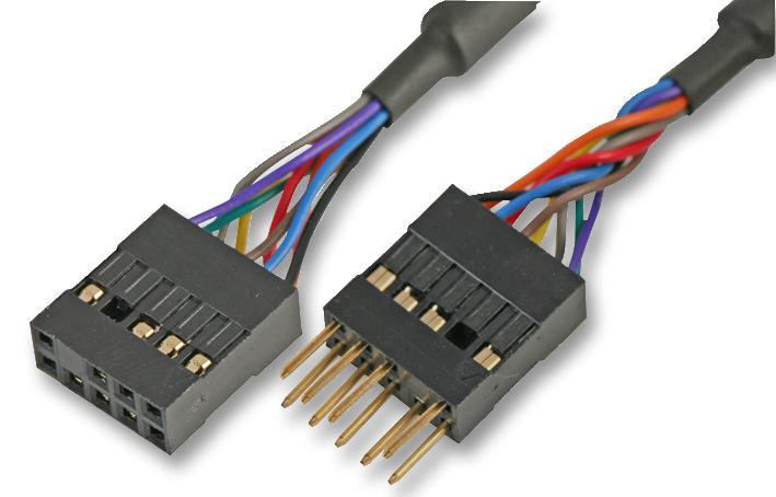 HD Audio Internal Extension Lead, 40cm Male to Female M/B Connectors