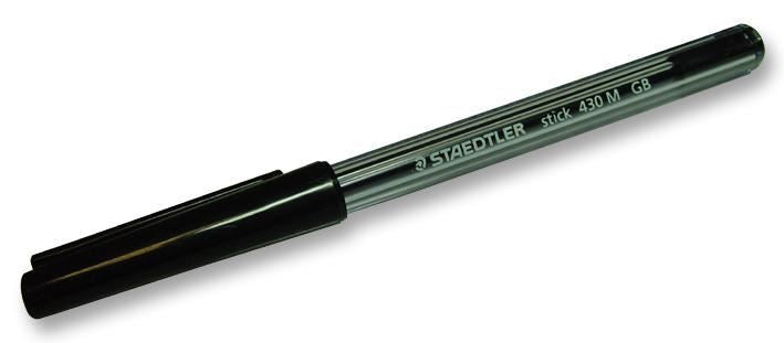 STAEDTLER - Medium Ballpoint Pens - Pack of 10 (Black)