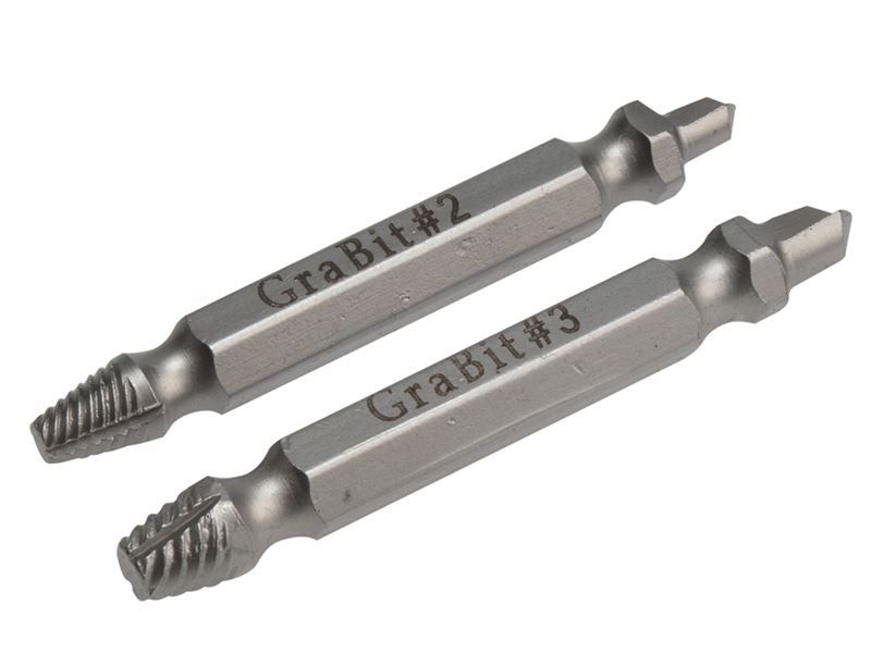 Grabit® Screw & Bolt Remover Set, 2 Piece