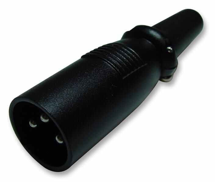 XLR Plug, Black