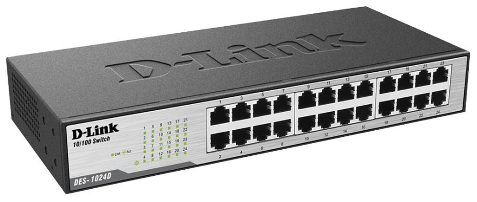 24-Port Fast Ethernet Unmanaged Desktop Switch